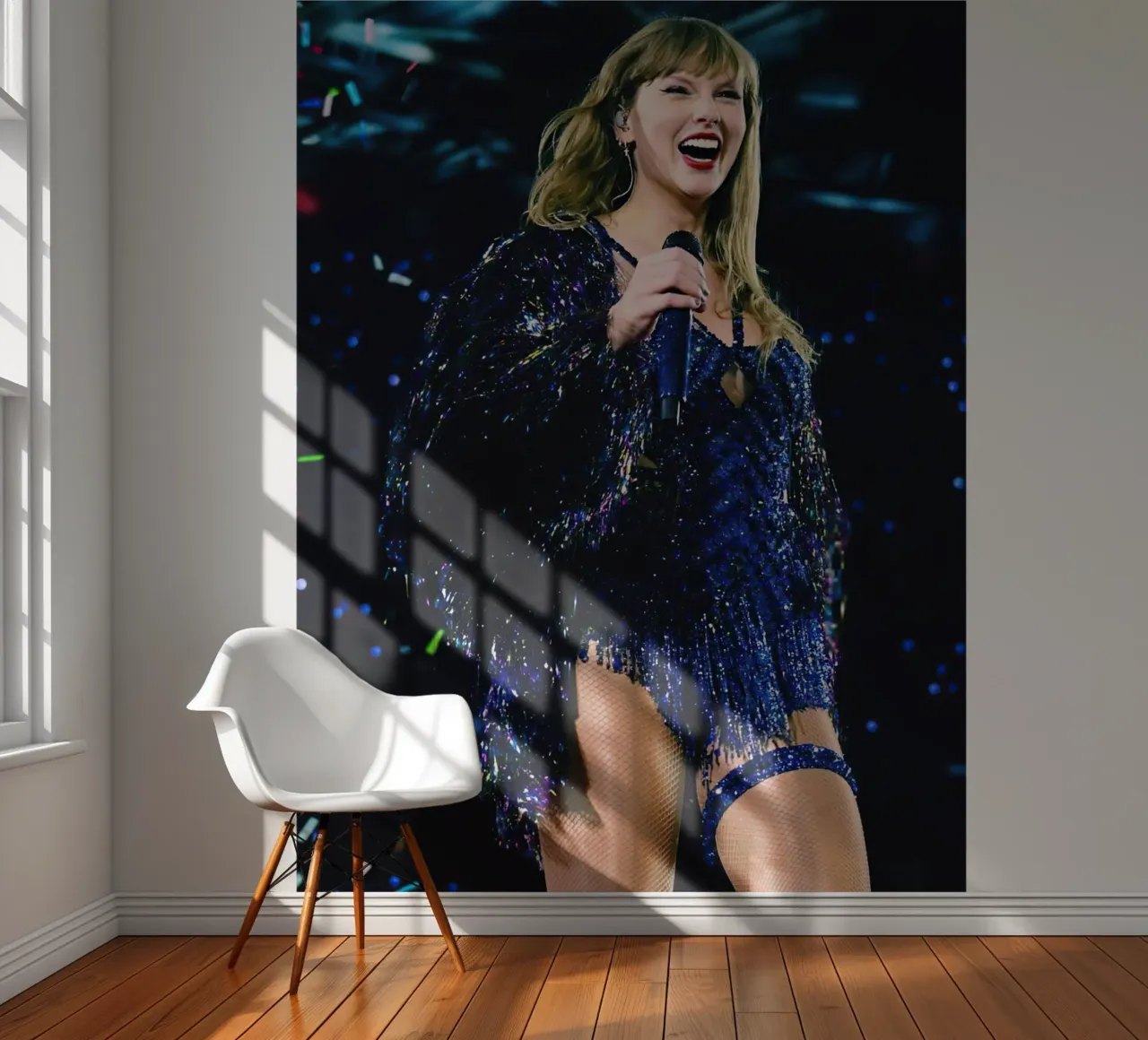 Taylor Swift Singing On Stage photo wallpaper by Musadad Shop