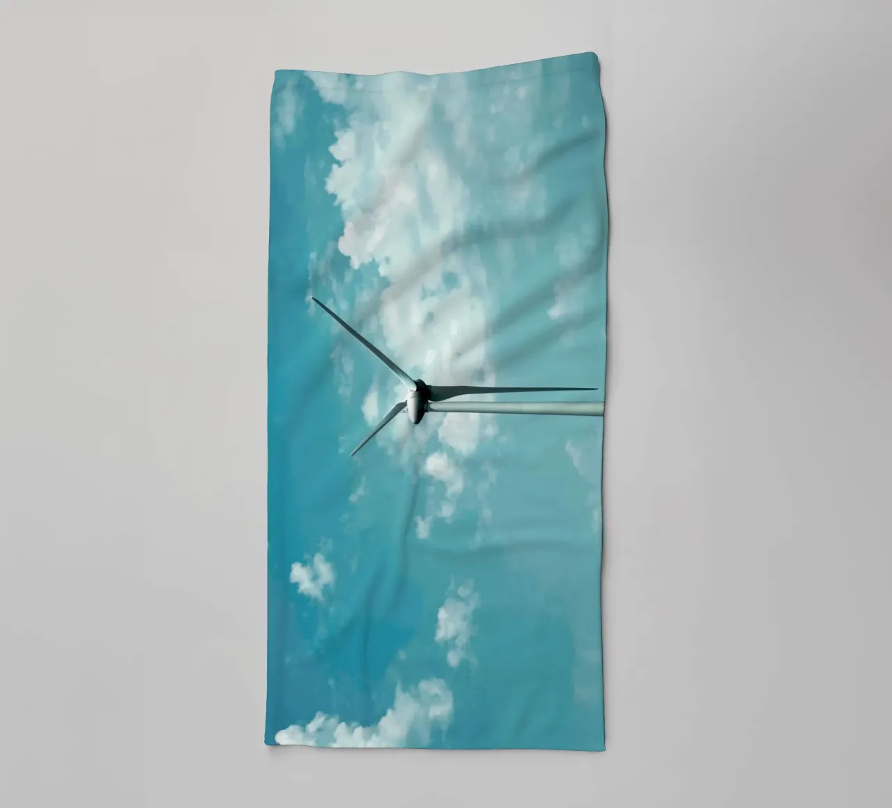 Go with the flow towel by KISSA STUDIO