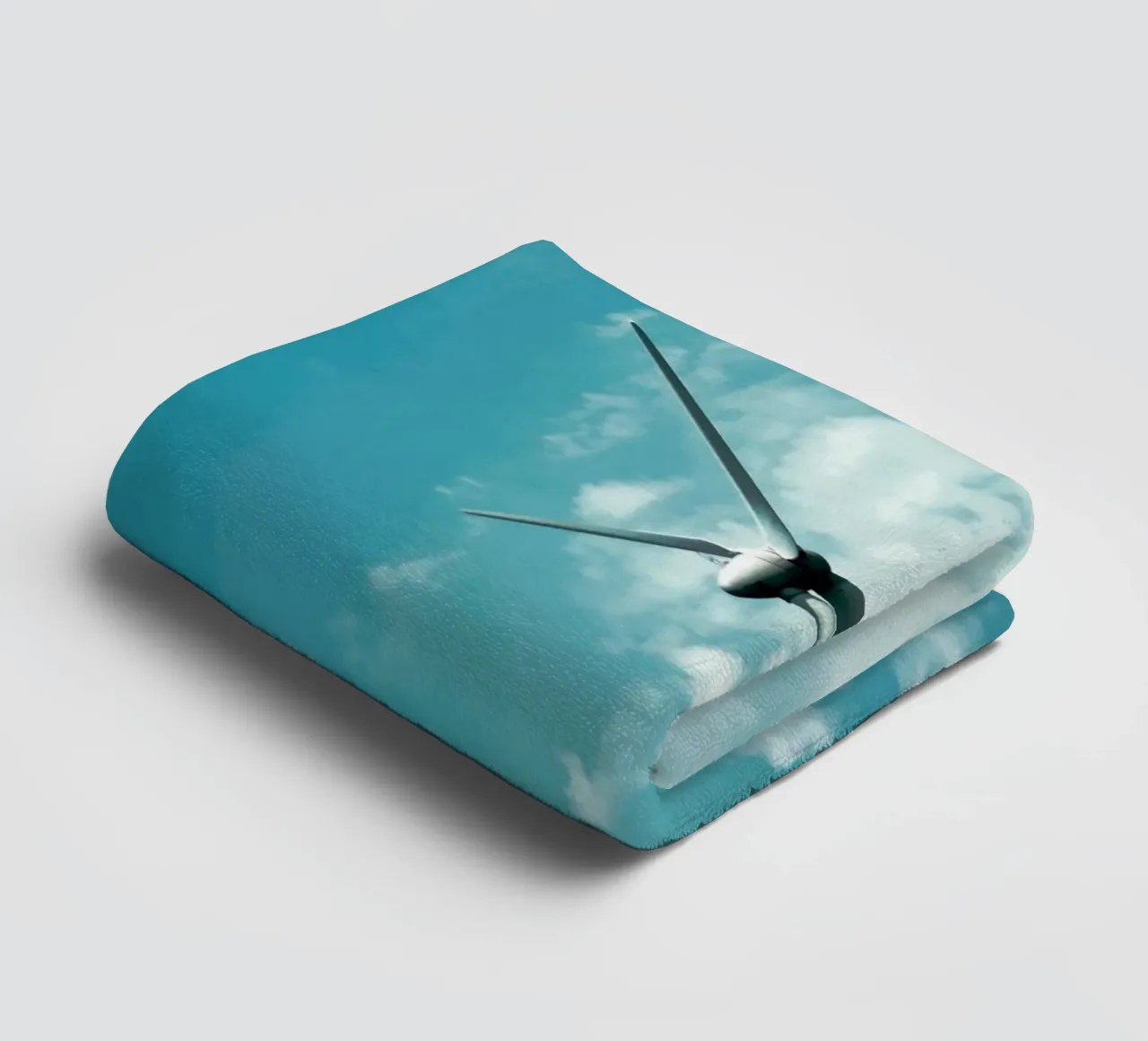 Go with the flow towel by KISSA STUDIO