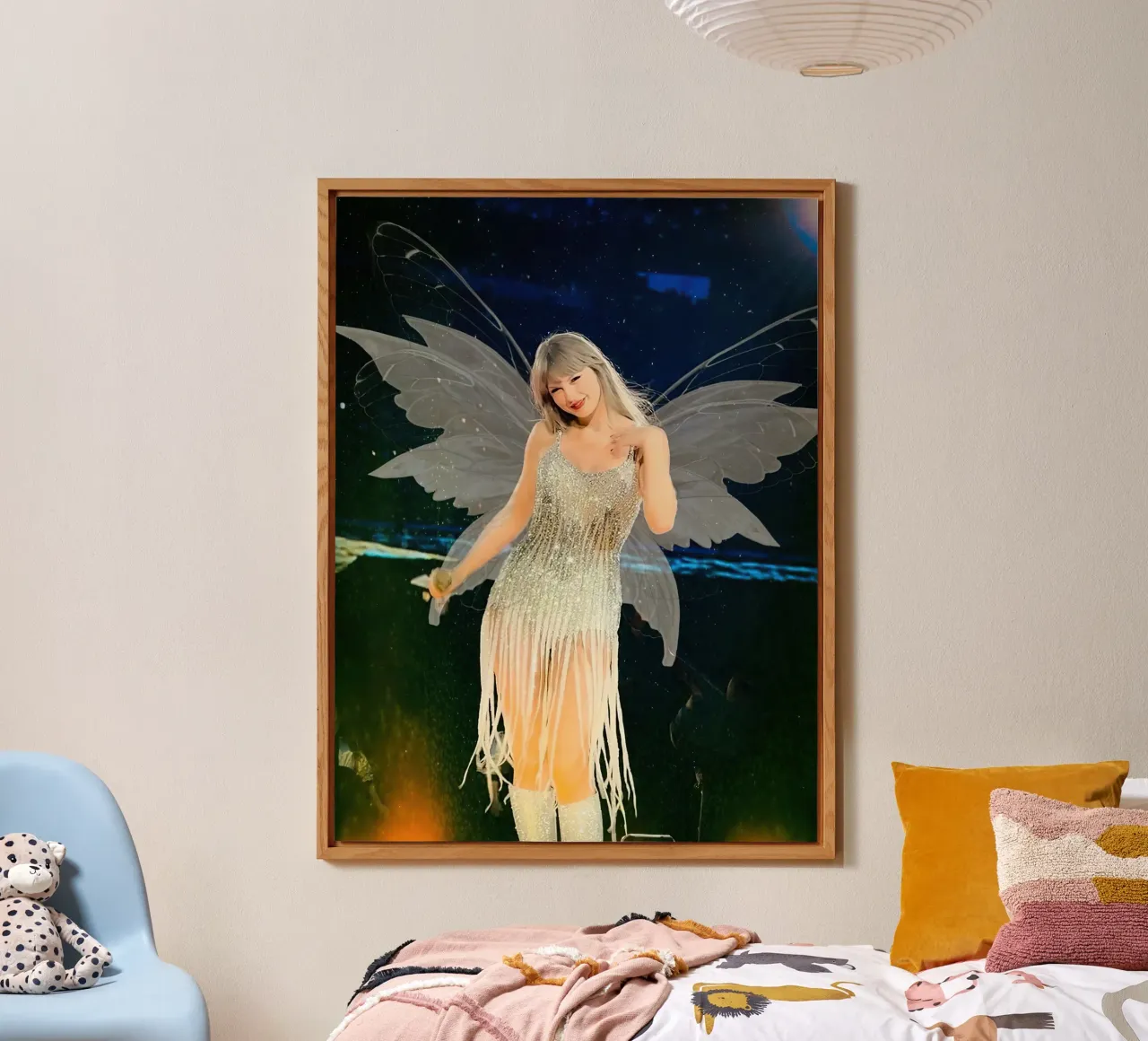 Taylor Swift Butterfly alluminio dibond da Musdadad Shop