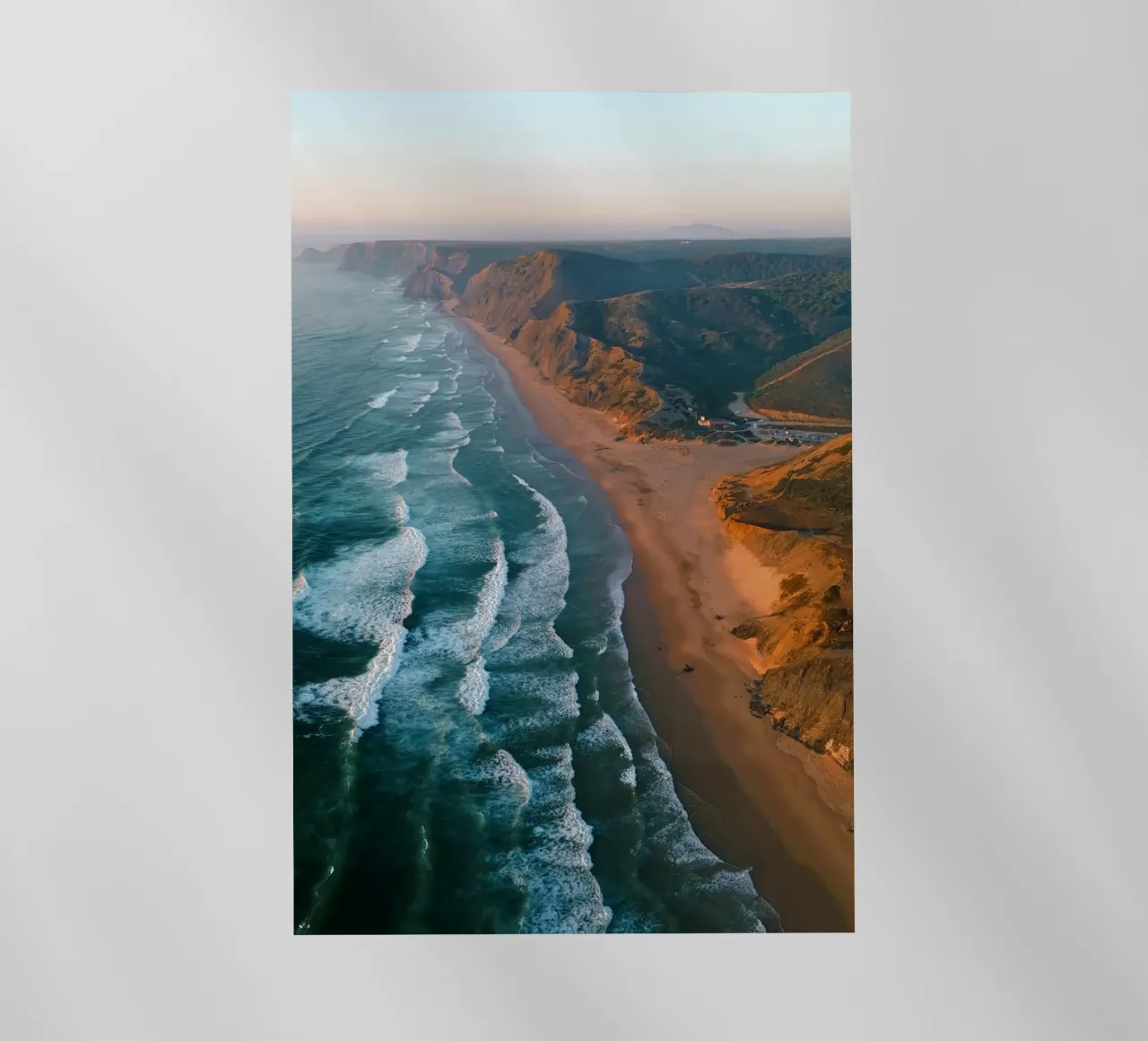 Coastal Horizon backlit film by Thilo Grøsch