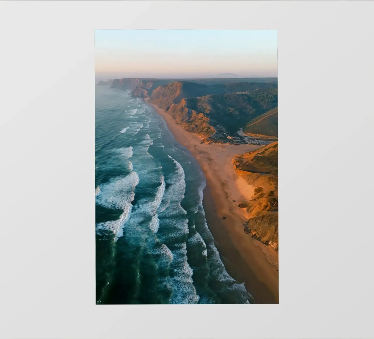 Coastal Horizon backlit film by Thilo Grøsch