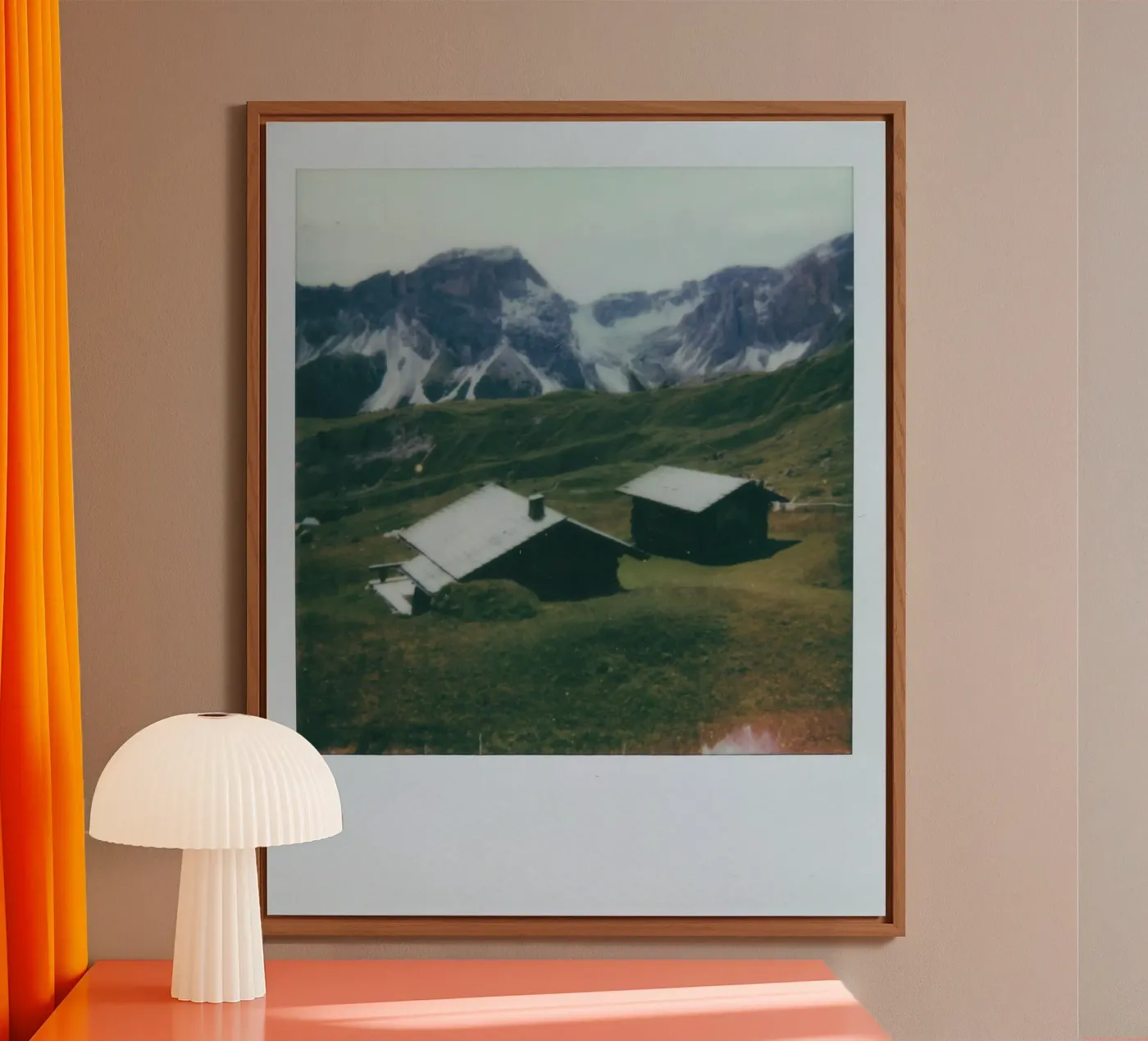 mountains chalets forex plate by Earthly Visions