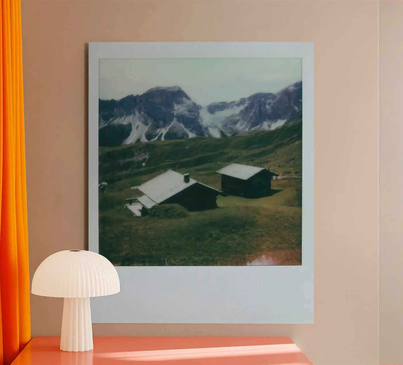 mountains chalets forex plate by Earthly Visions