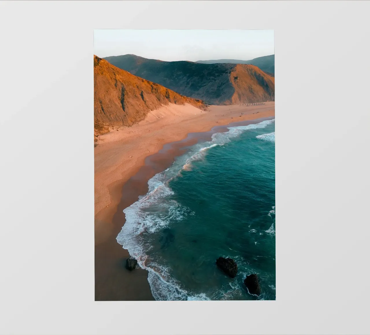 Wild and Silent: Praia do Castelejo, Portugal telo in pvc da Thilo Grøsch
