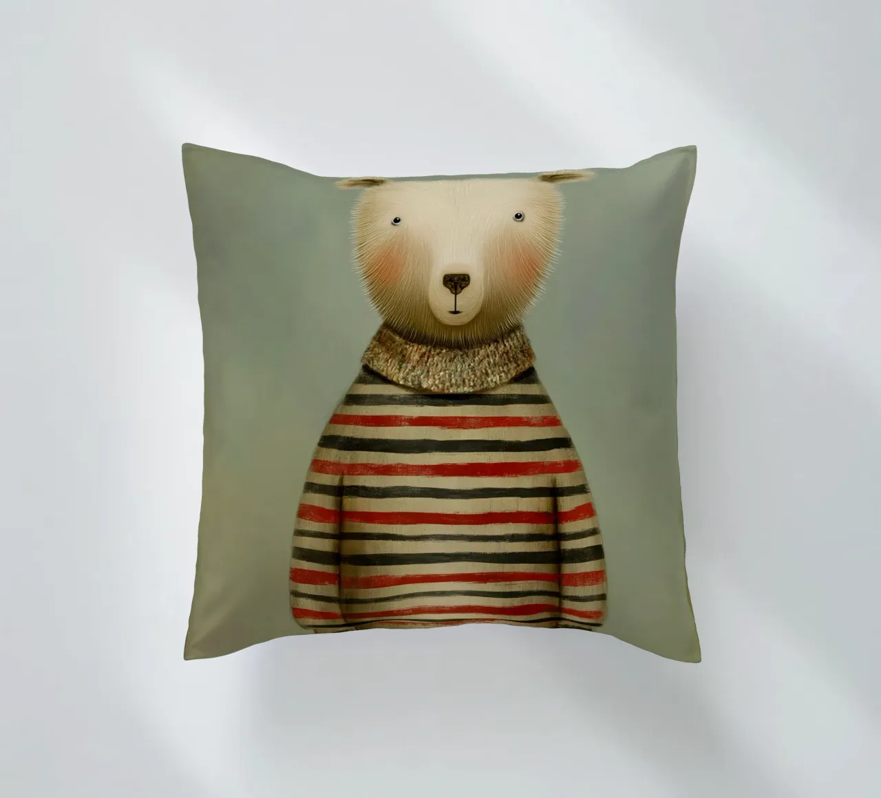 Orso vestito cuscino da Pictura