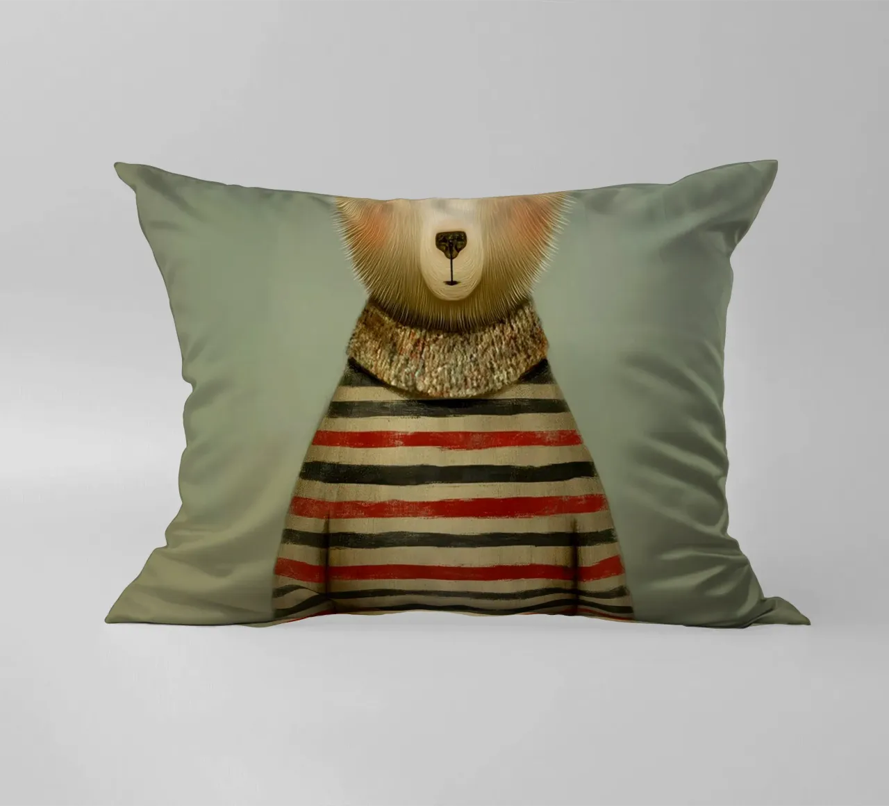 Orso vestito cuscino da Pictura