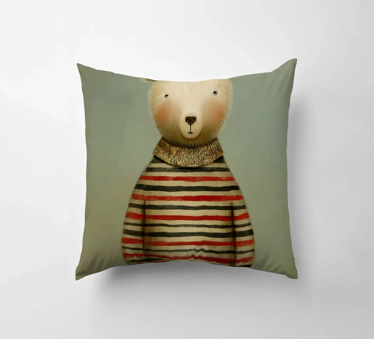 Orso vestito cuscino da Pictura