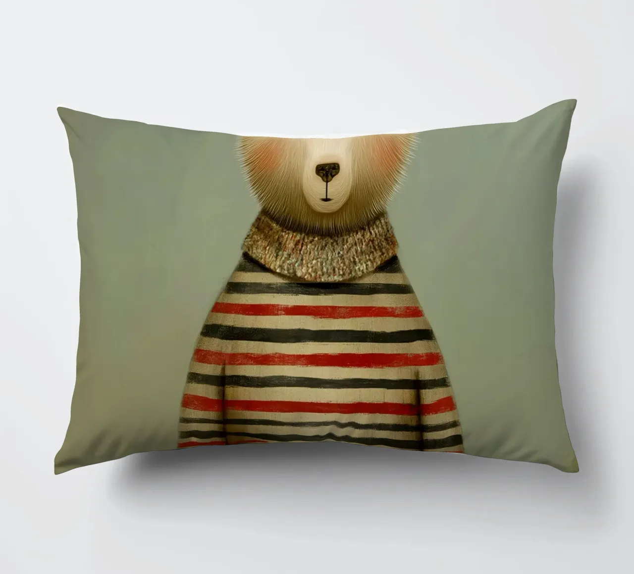 Orso vestito cuscino da Pictura