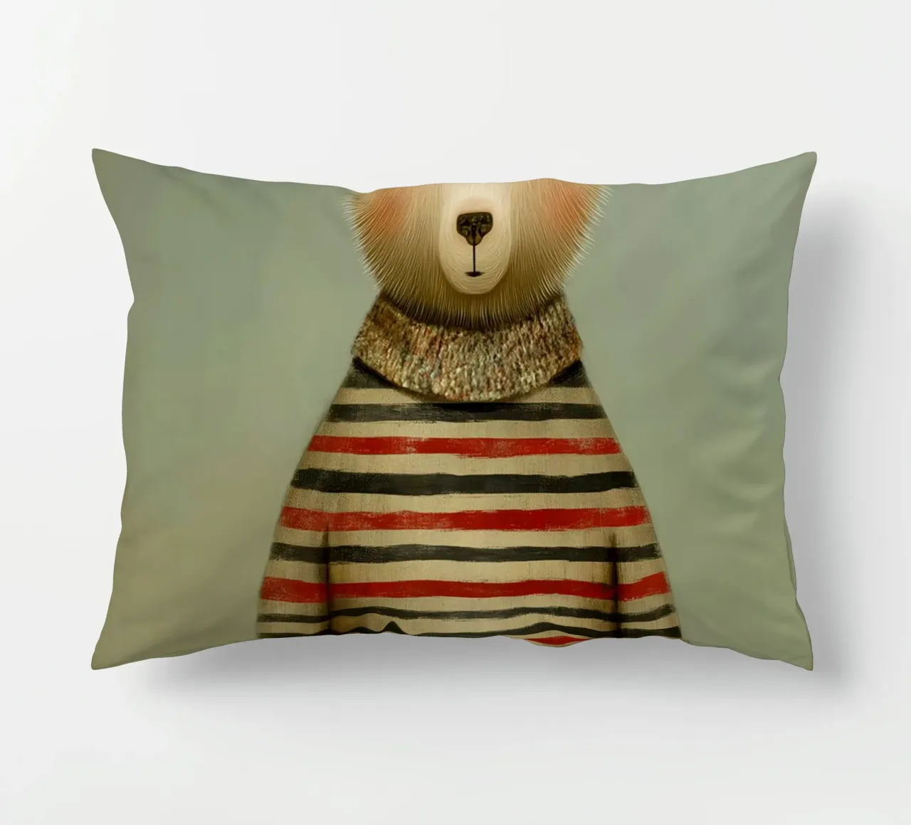 Orso vestito cuscino da Pictura