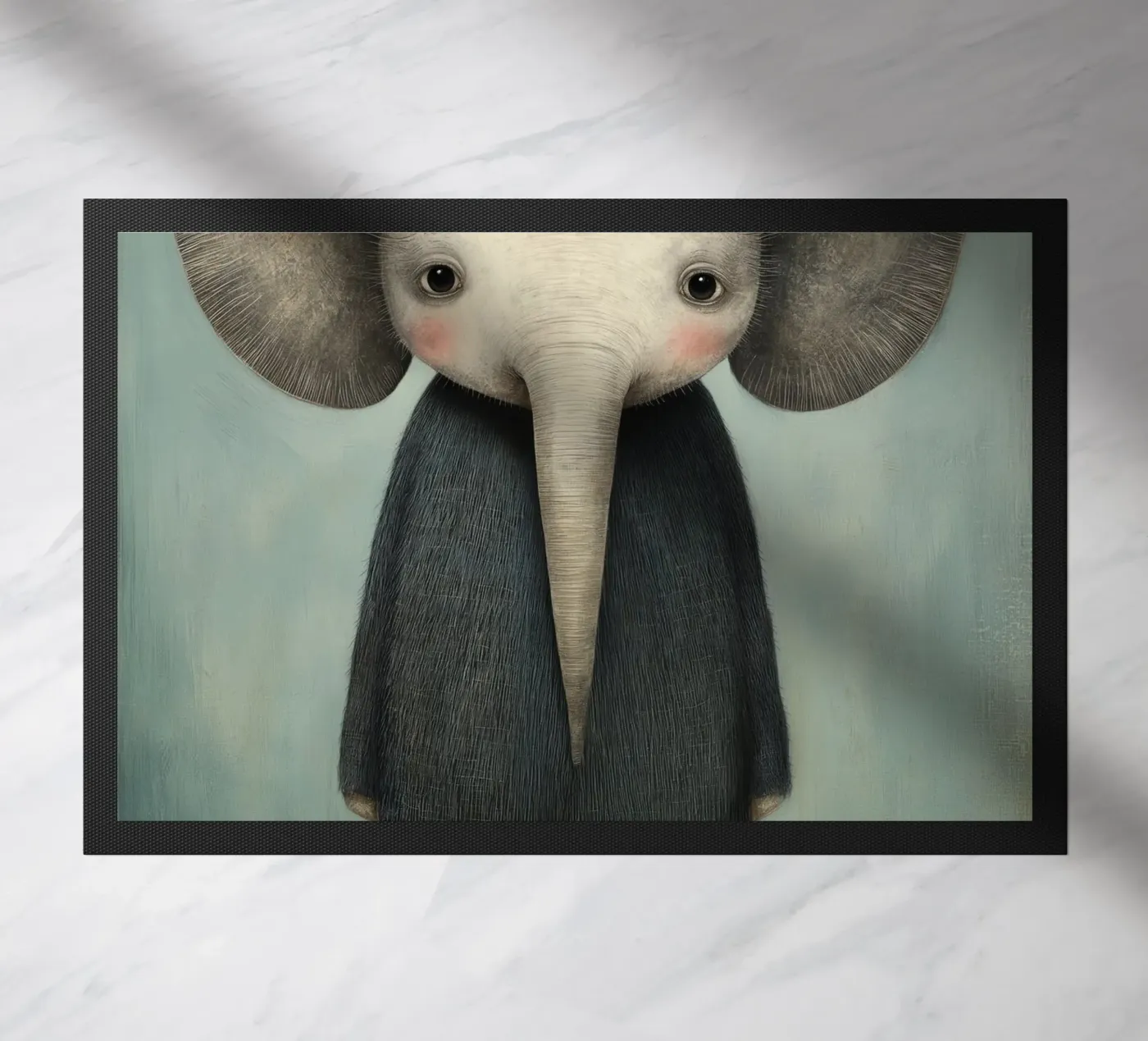 Elephant deurmat van Pictura