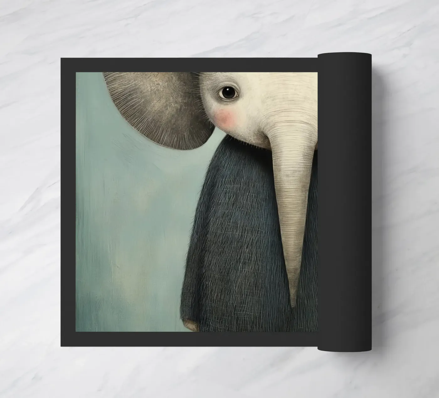 Elephant deurmat van Pictura