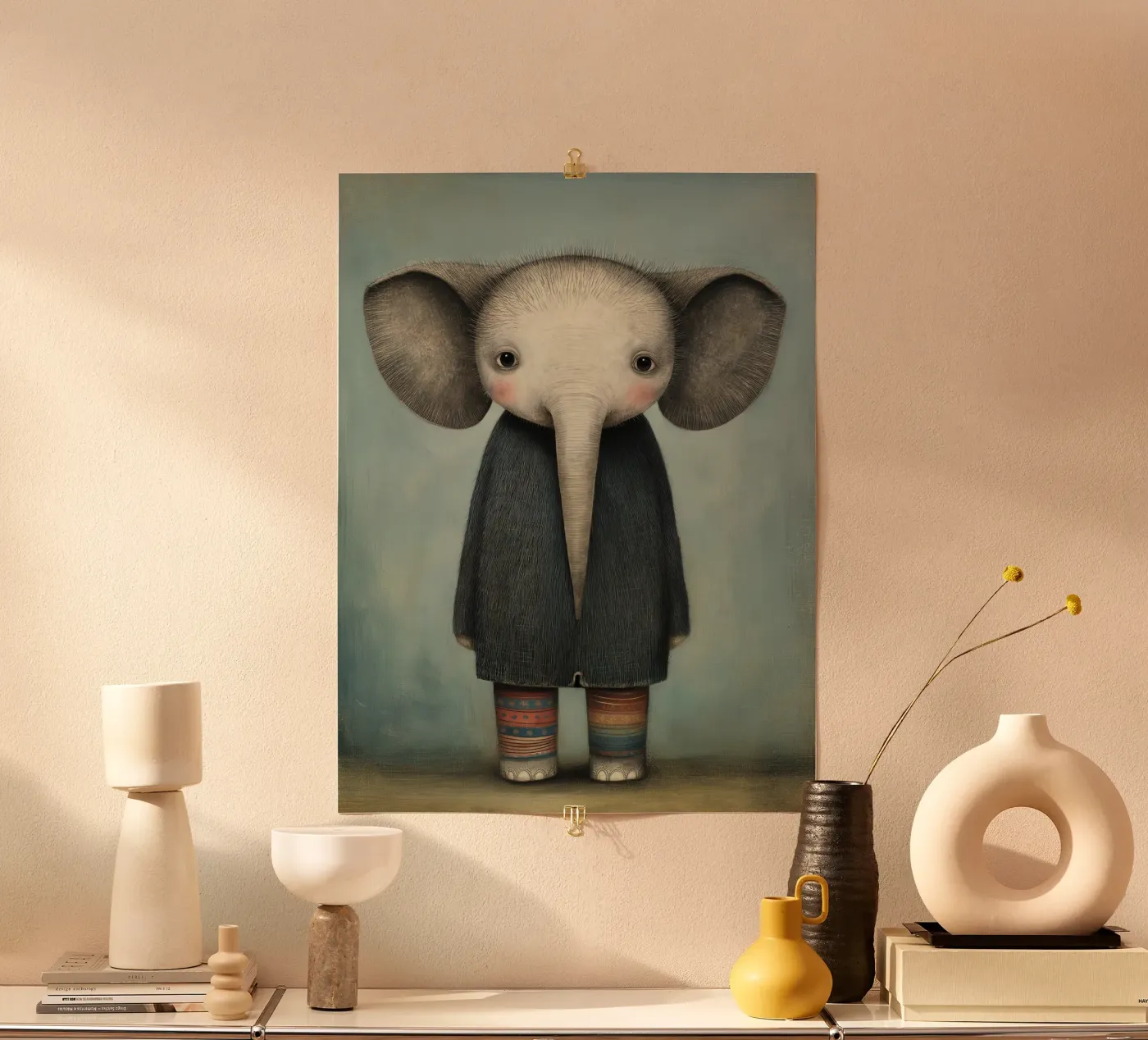 Elephant poster by Pictura