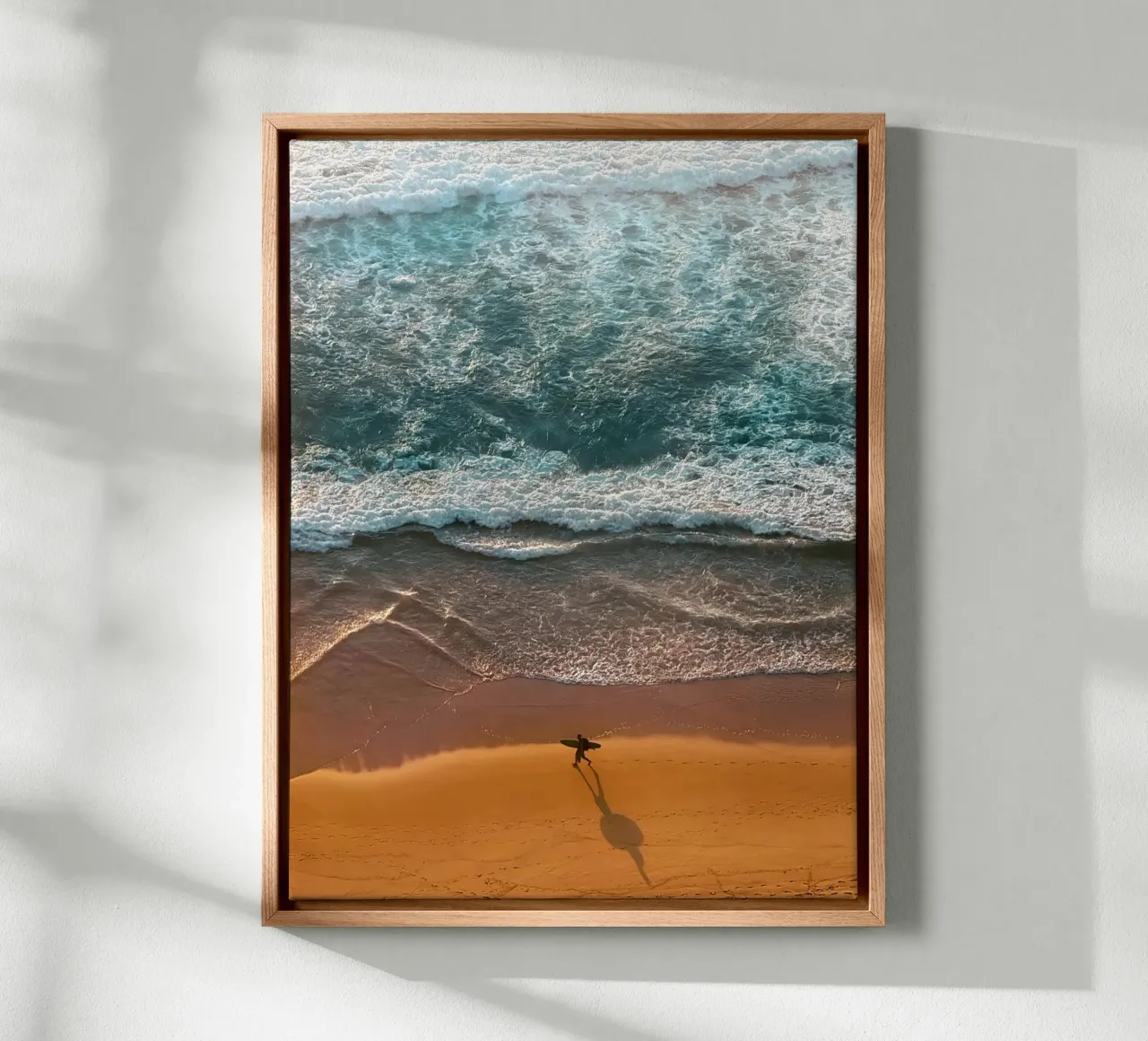 Walking the Line canvas by Thilo Grøsch