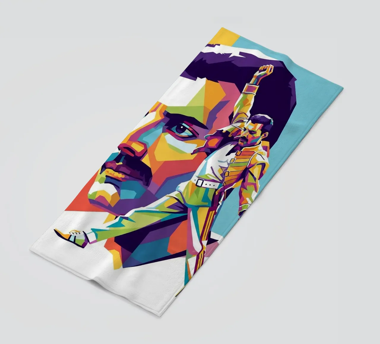 Freddie Mercury iconic style telo mare da Hantamrata