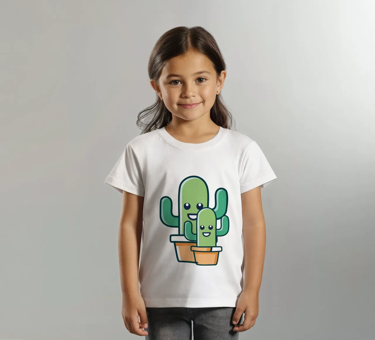 Cactus 3 kids t-shirt by Rezh creations