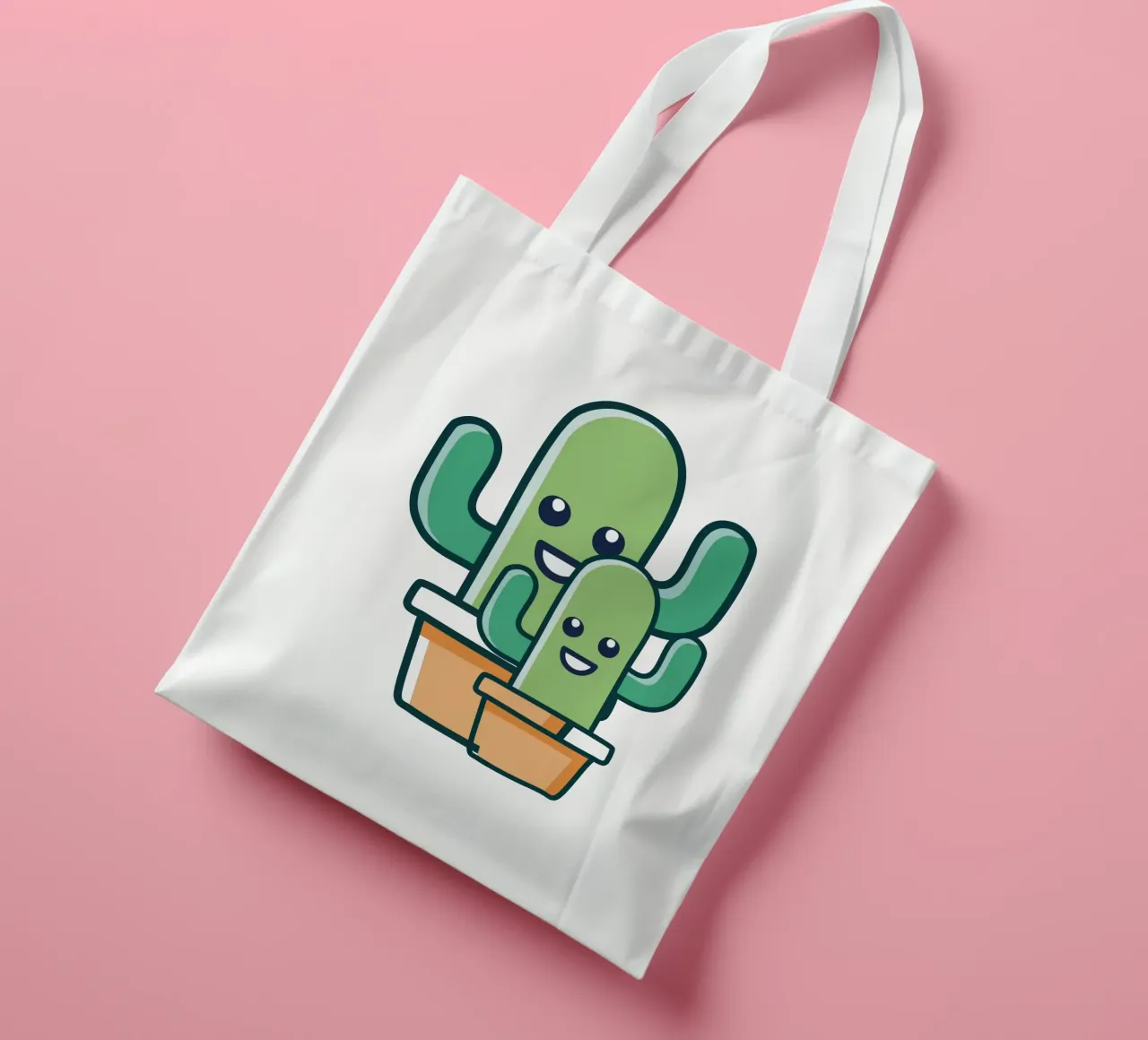 Cactus 3 borsa in juta da Rezh creations