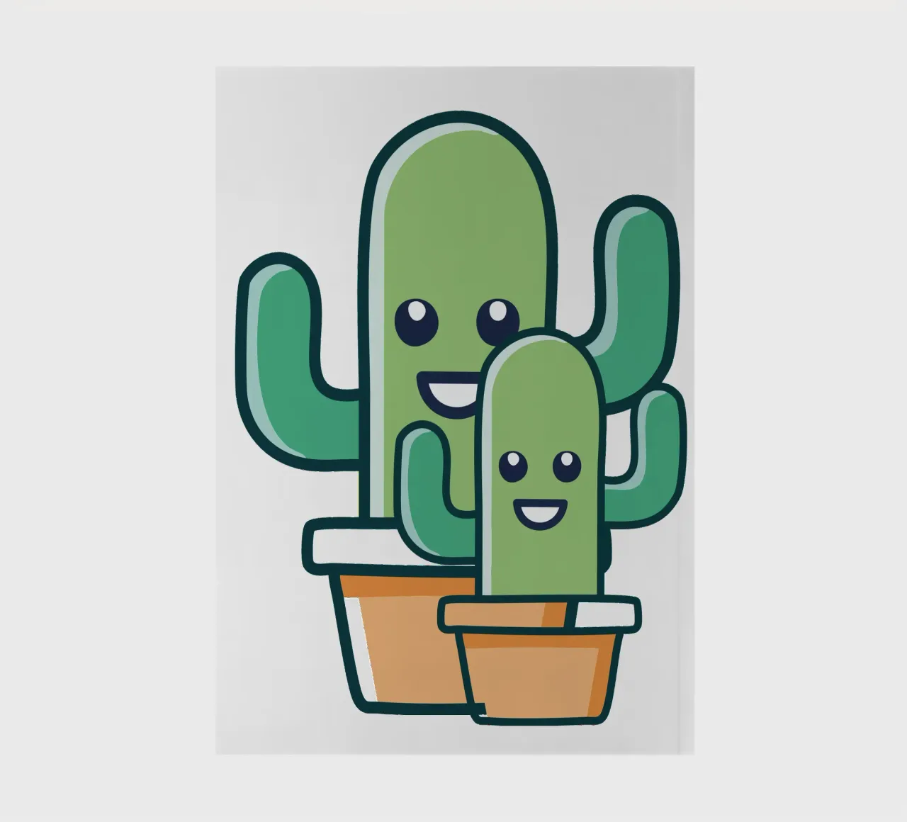 Cactus 3 notebook by Rezh creations
