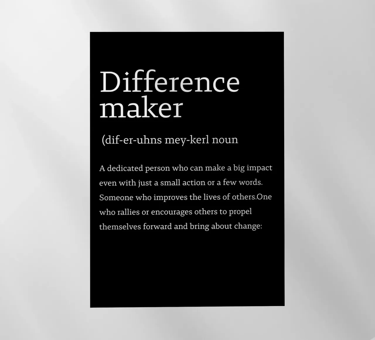 difference maker pellicola backlit da edsonramosart