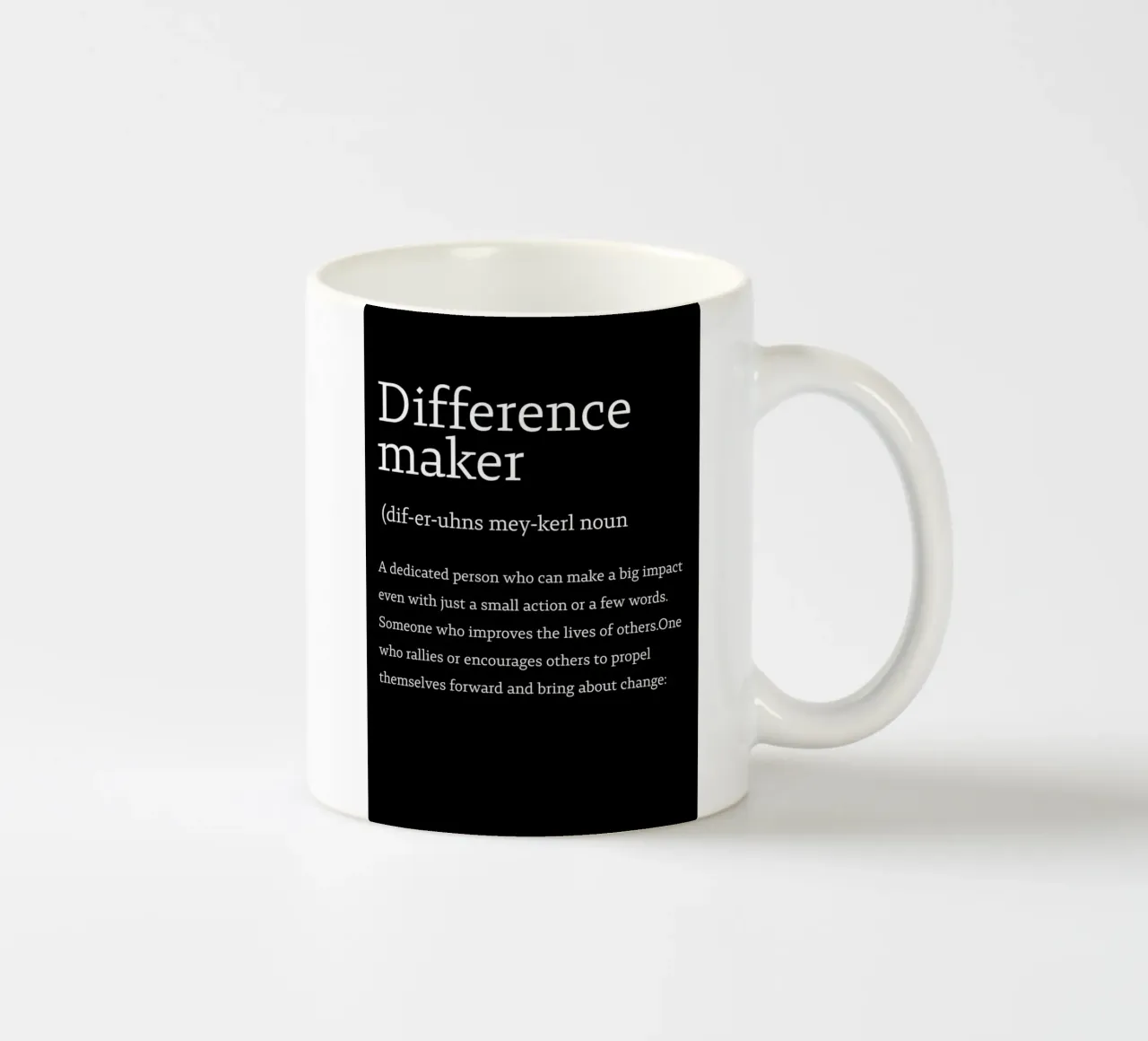 difference maker tazza in ceramica da edsonramosart