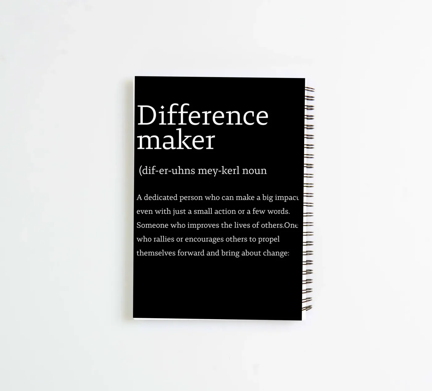 difference maker Ringbuch von edsonramosart
