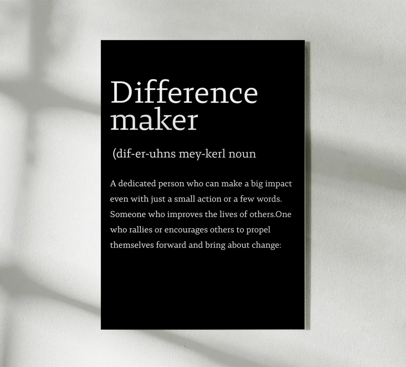 difference maker plexiglas de edsonramosart