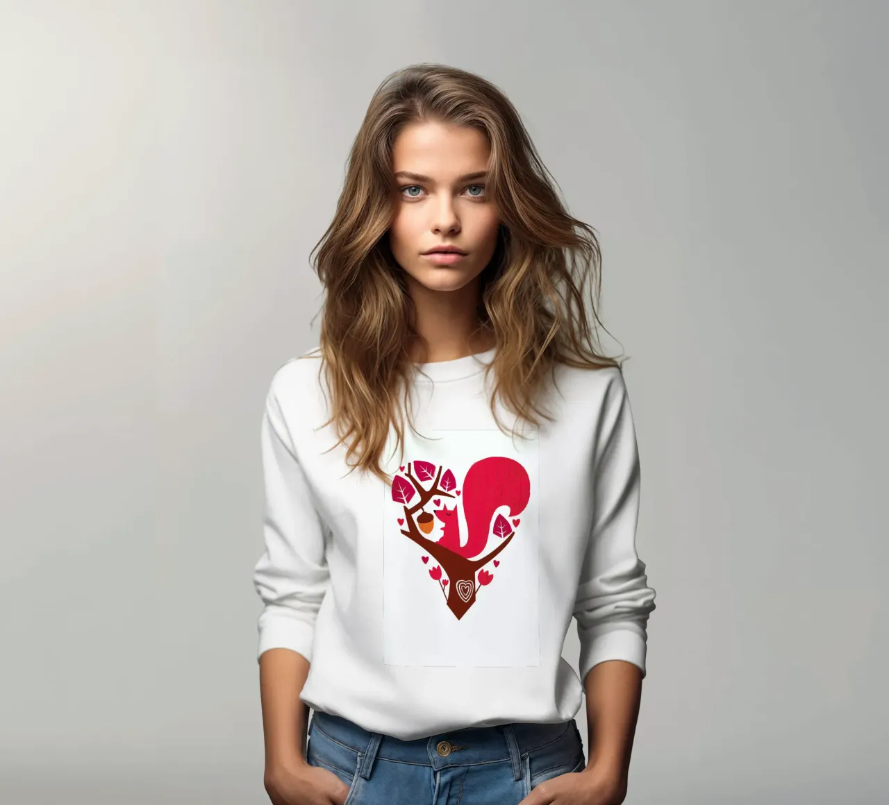 Nuts About You sweatshirt van DinoMike