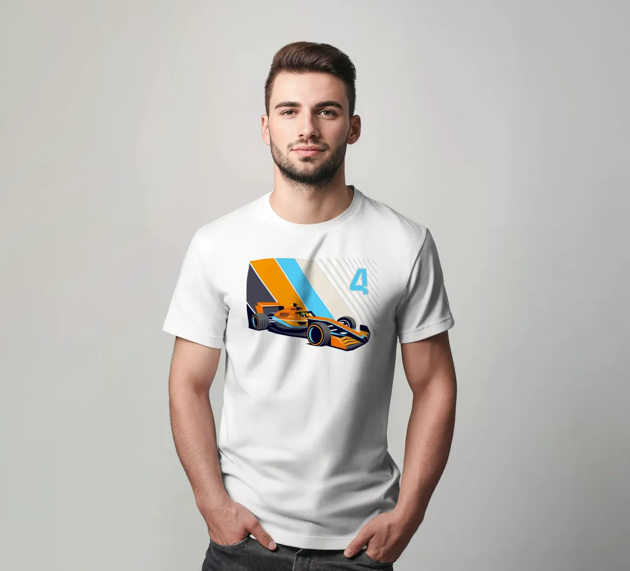 Formula Race Car 4 t-shirt da Mariel Toigo