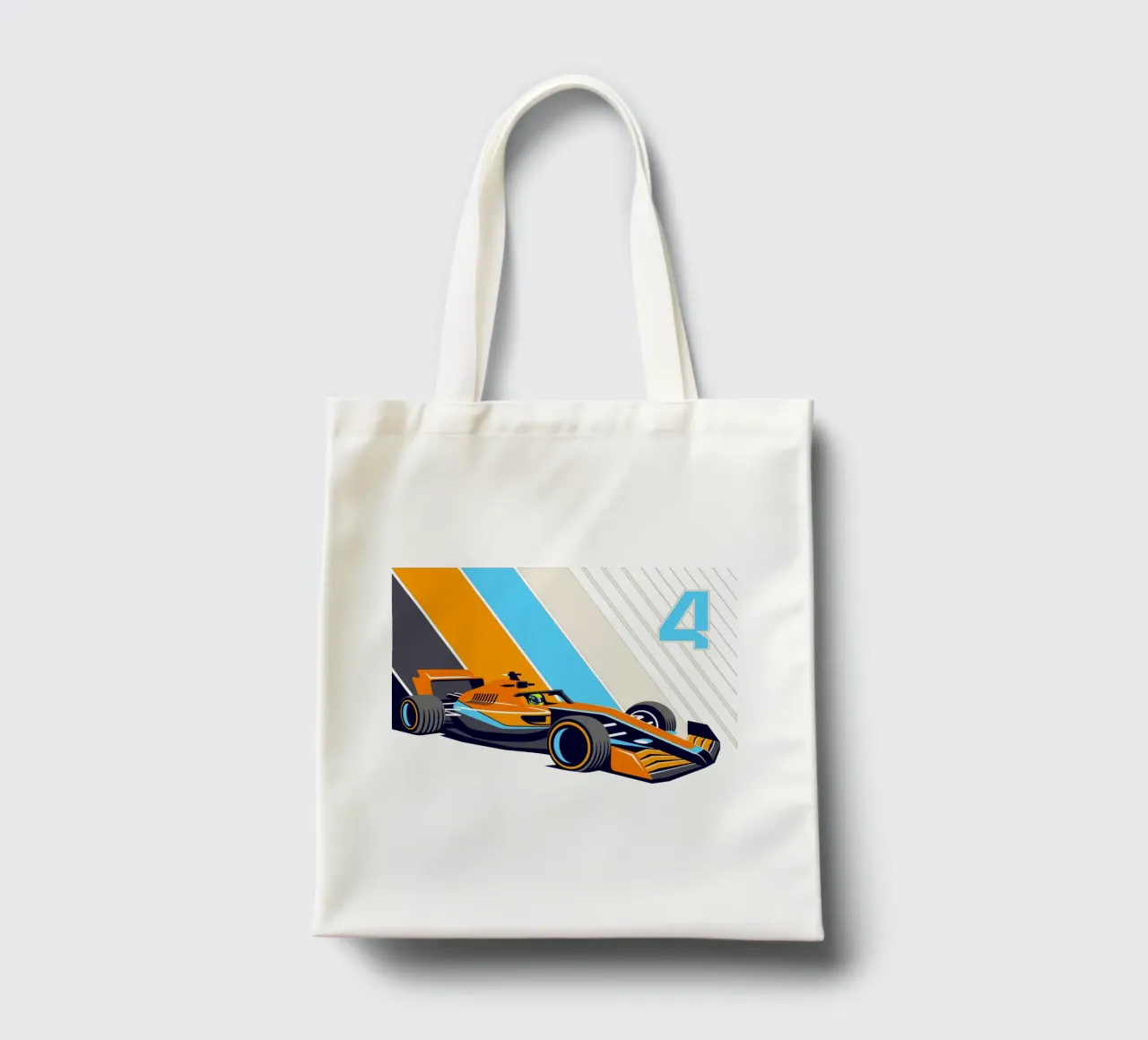Formula Race Car 4 tote bag by Mariel Toigo