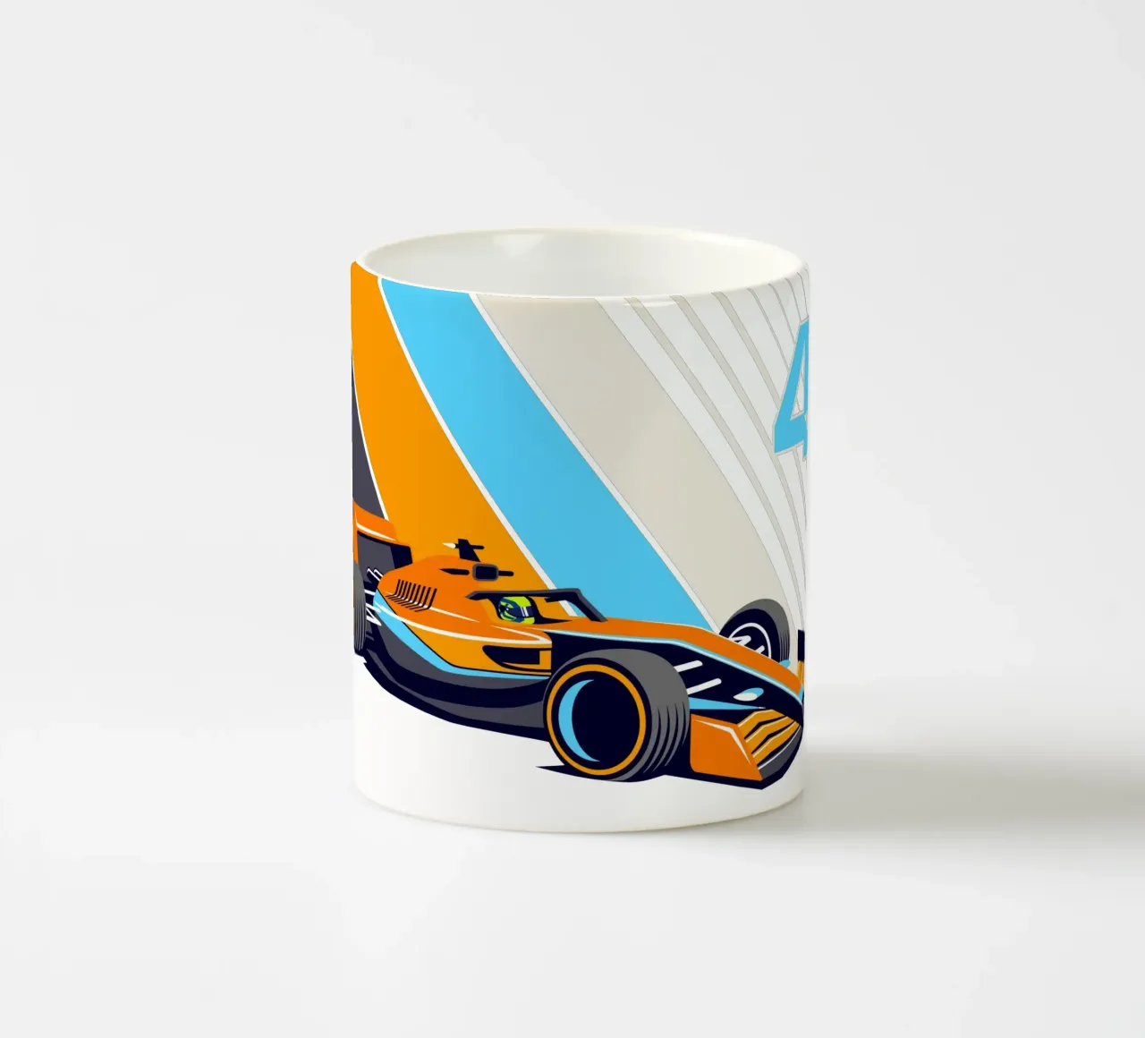 Formula Race Car 4 tazza in ceramica da Mariel Toigo