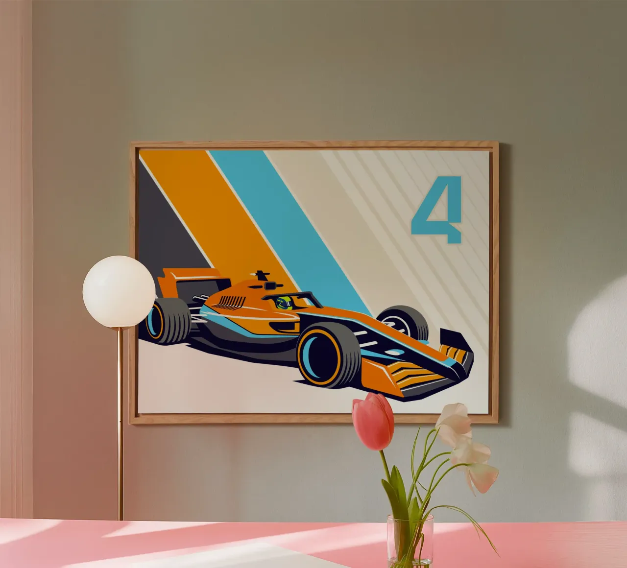 Formula Race Car 4 alluminio dibond da Mariel Toigo