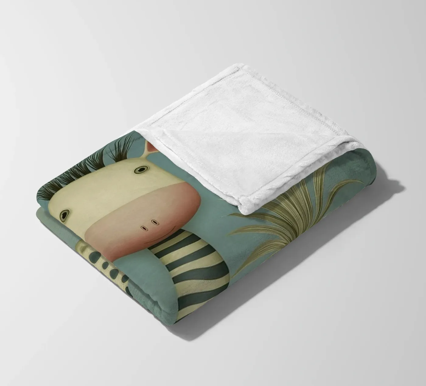 Giraffe fleecedeken van Pictura