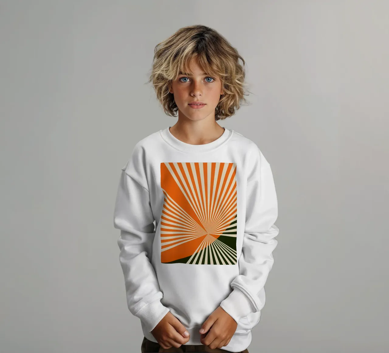 Raggio di sole felpa bambino da Metron