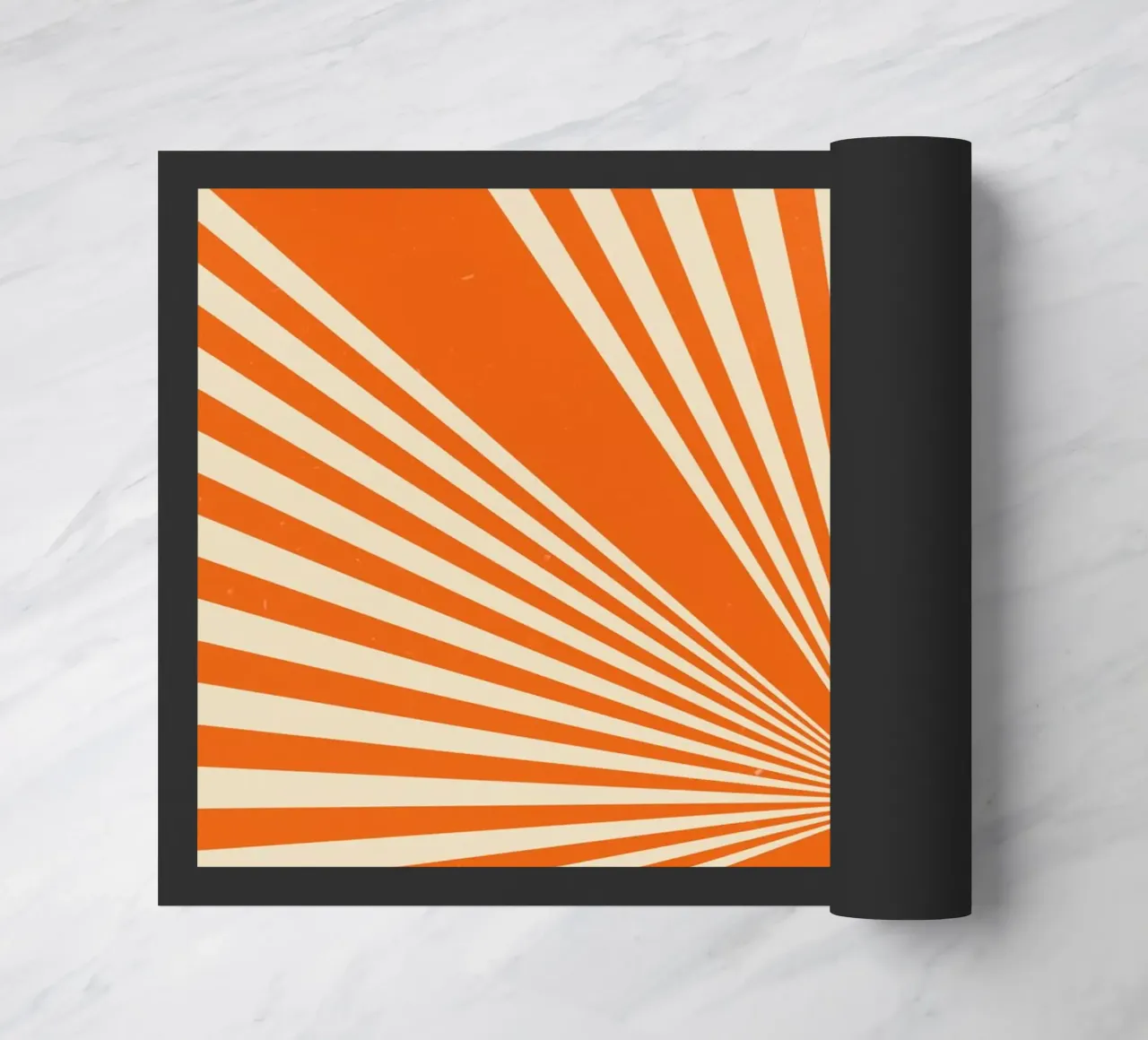 Sun beam doormat by Metron
