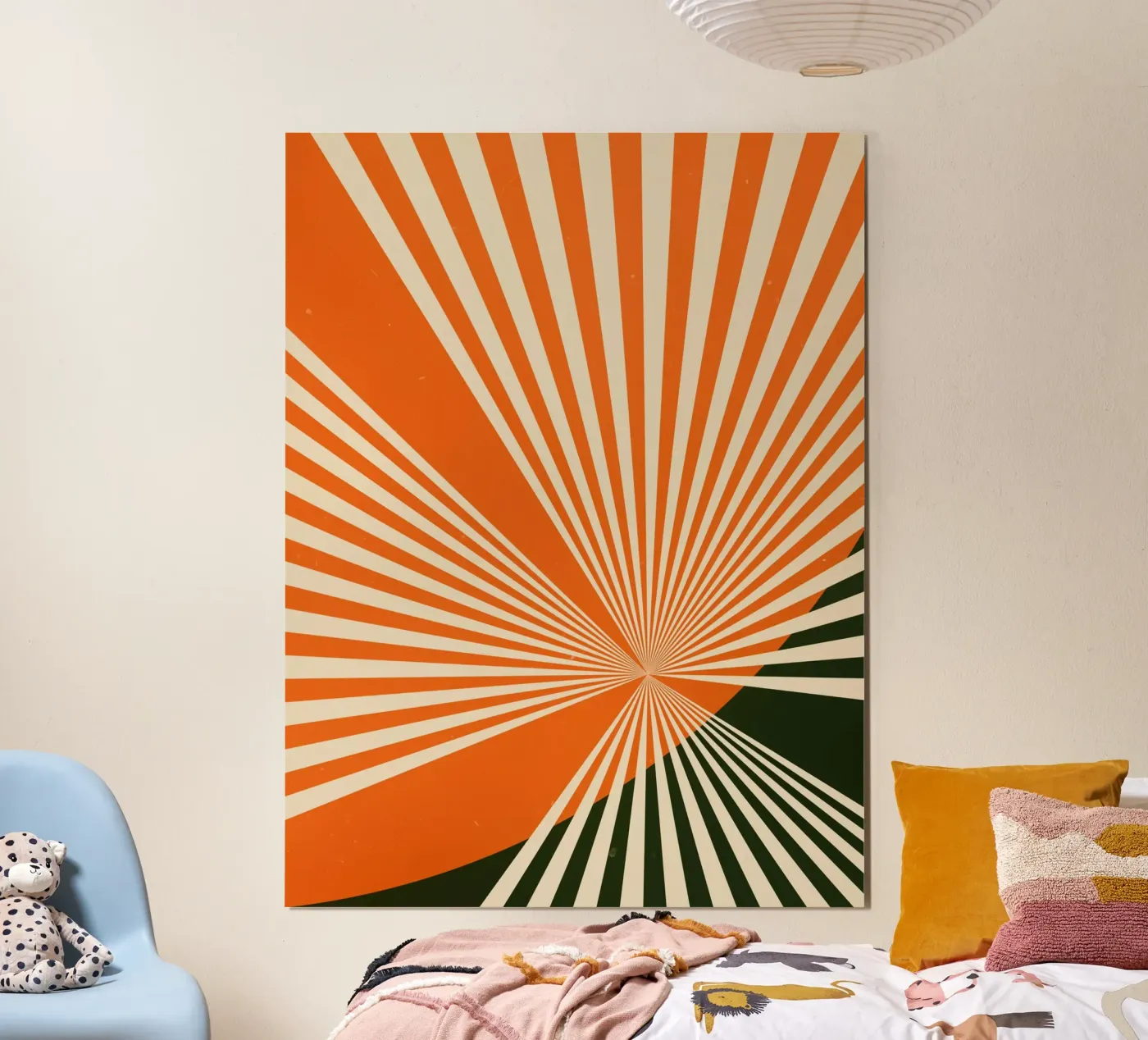 Sun beam poster by Metron