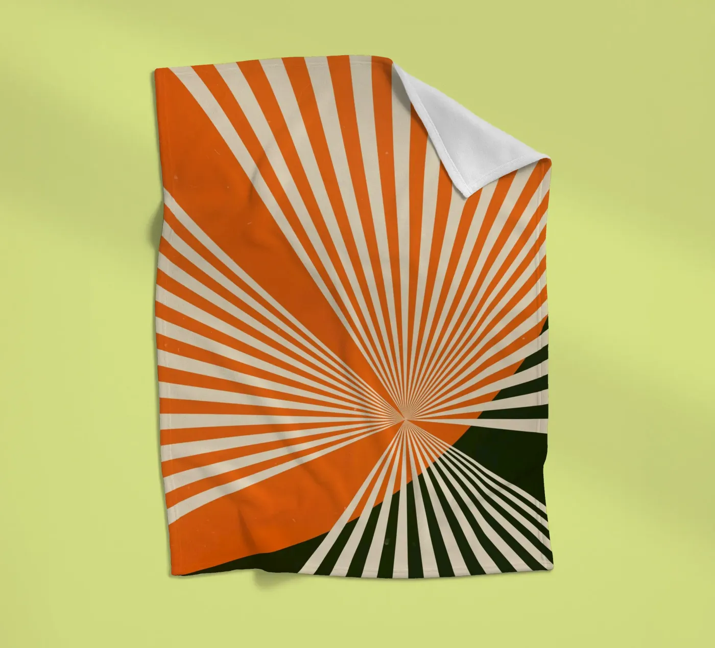 Sonnenstrahl Fleecedecke von Metron
