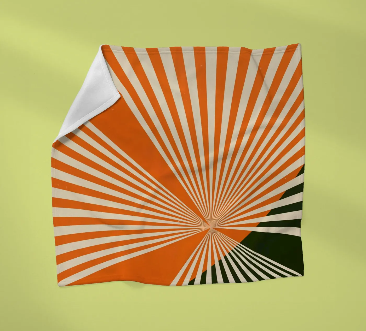 Sonnenstrahl Fleecedecke von Metron