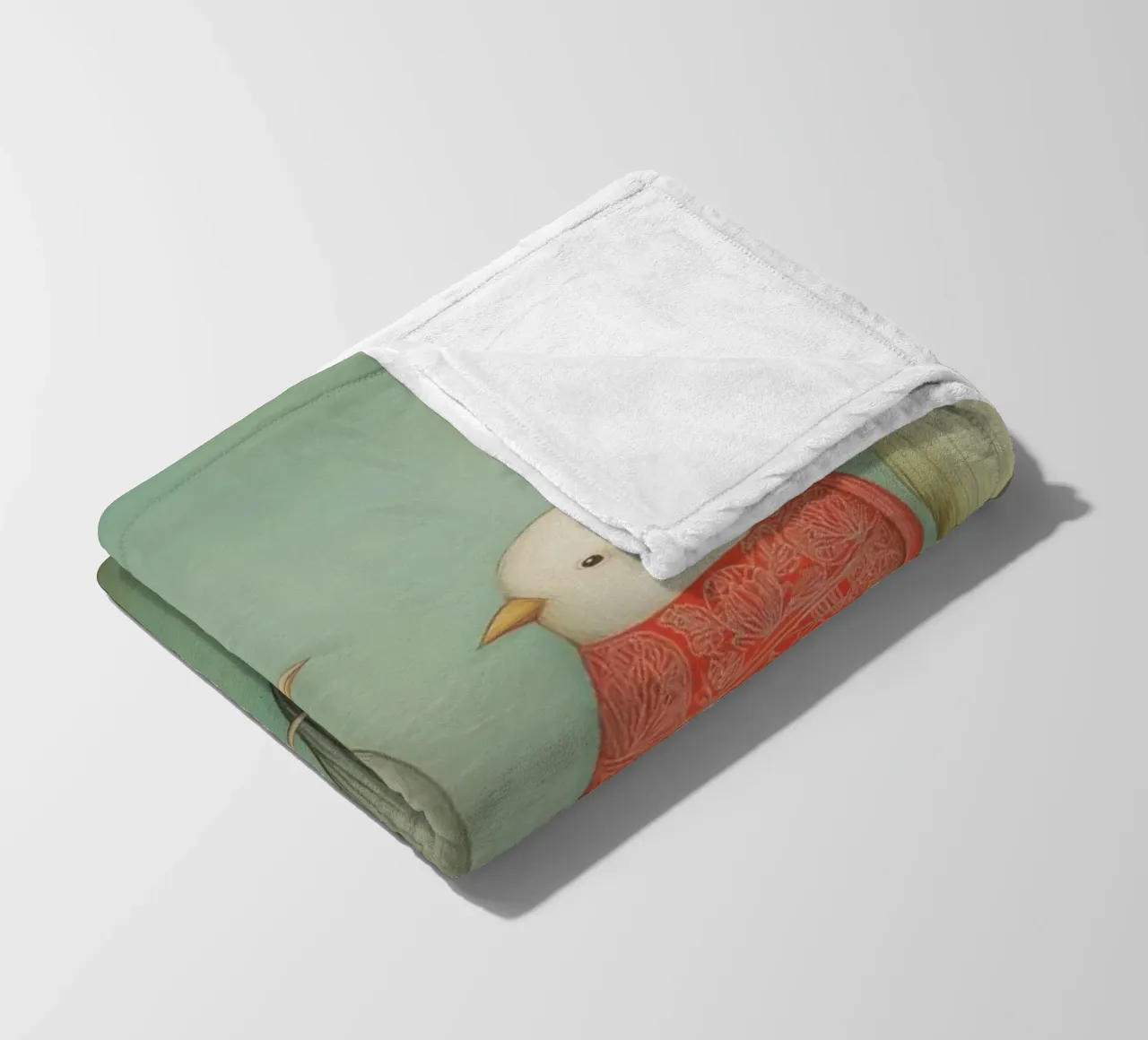Uccelli su uno stendino coperta in pile da Pictura