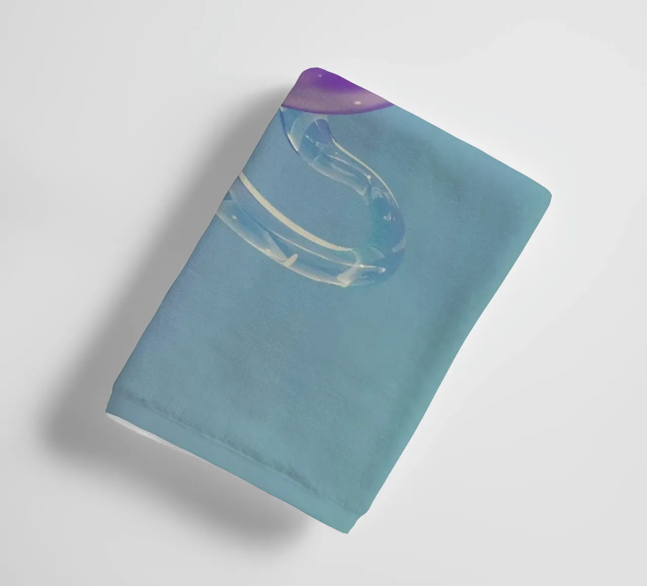 abstract fluid towel by Earthly Visions
