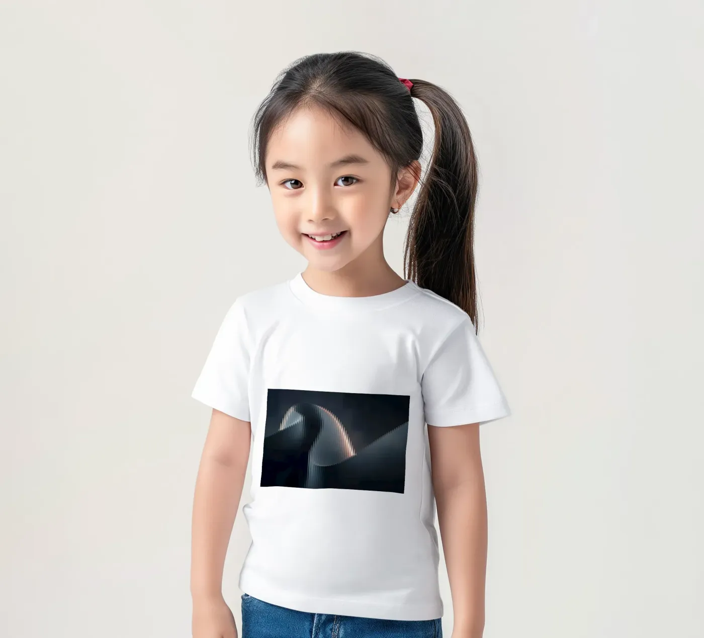 waveform reflection t-shirt enfant de Earthly Visions