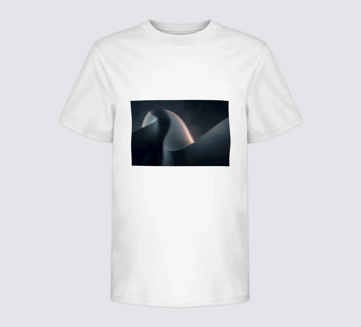 waveform reflection t-shirt enfant de Earthly Visions