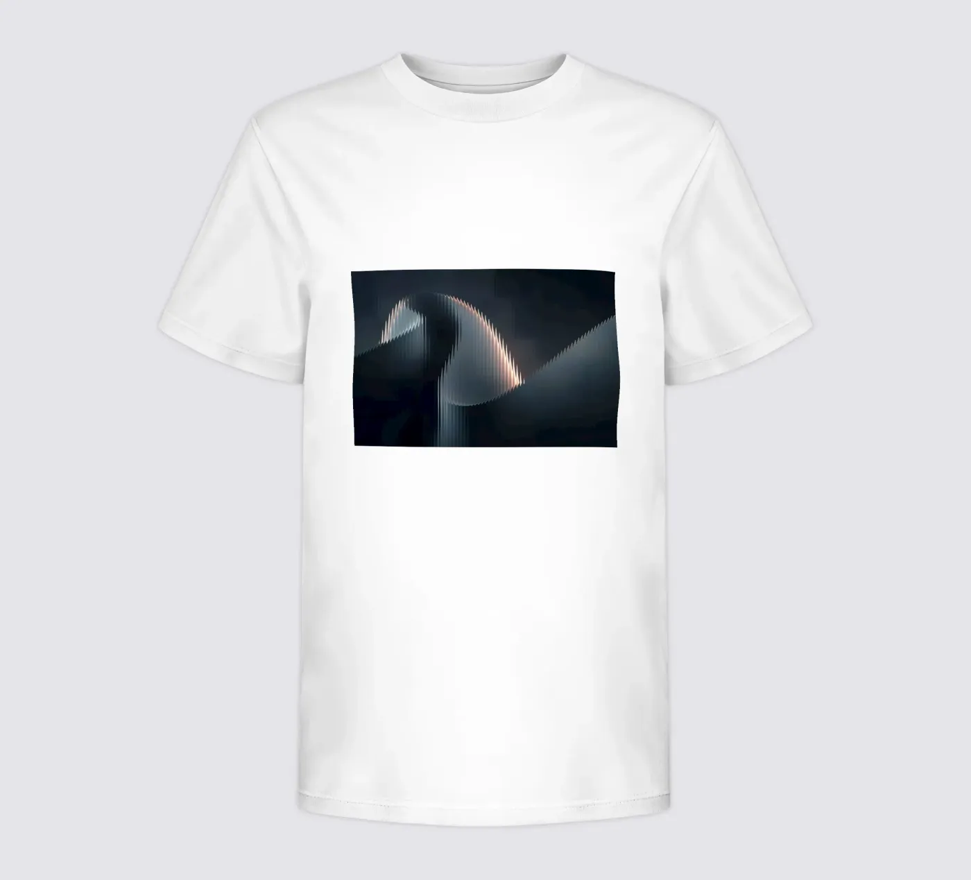 waveform reflection t-shirt enfant de Earthly Visions