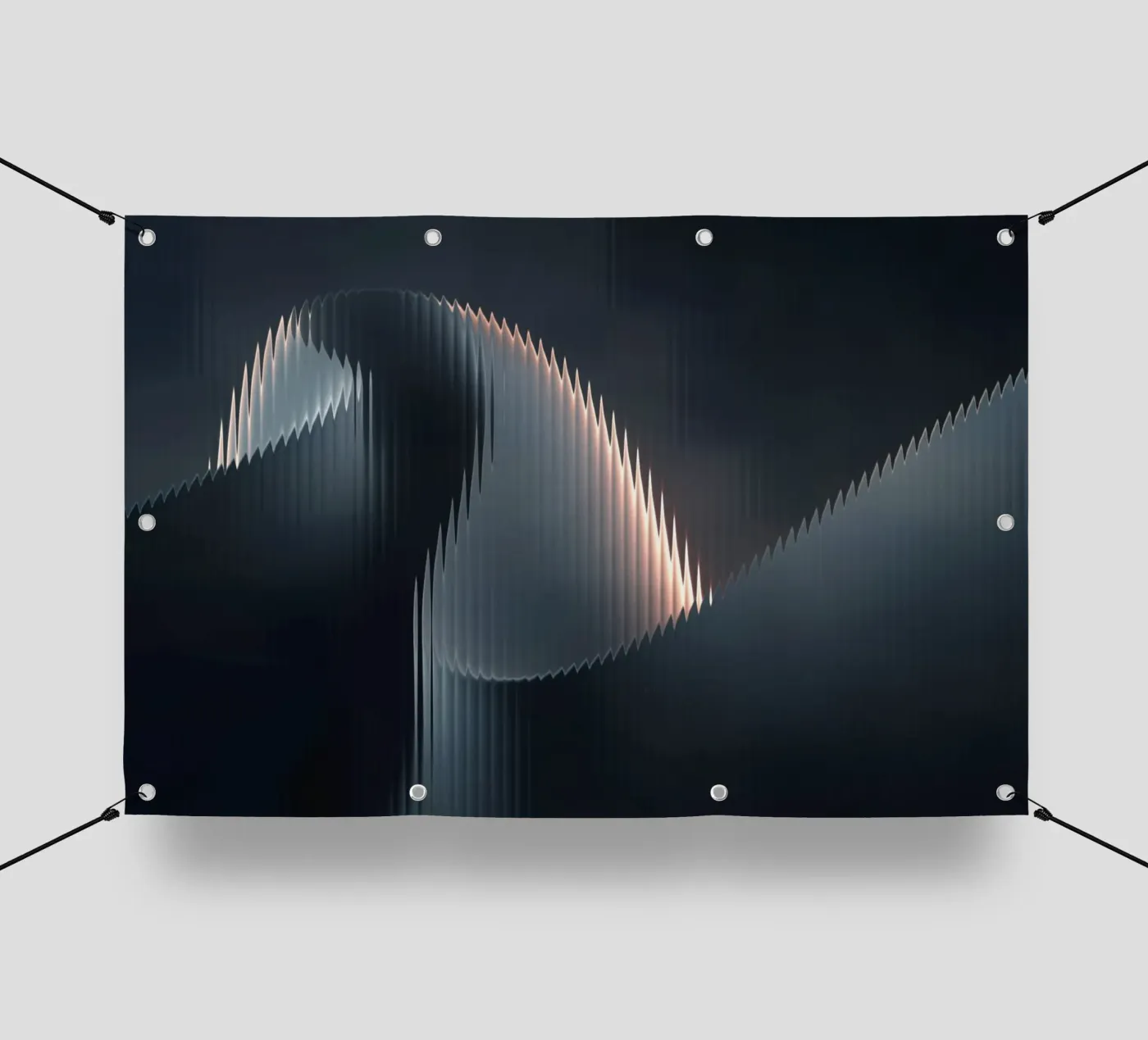 waveform reflection pvc cover by Earthly Visions
