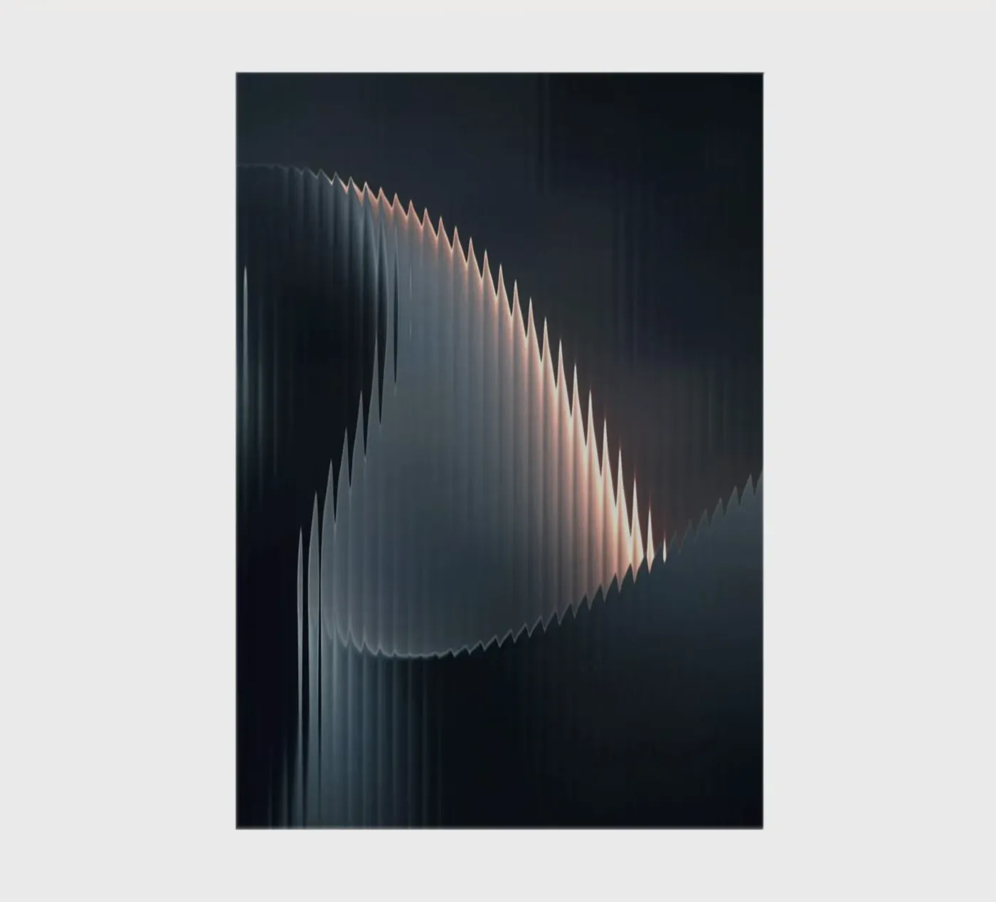 waveform reflection notitieboek van Earthly Visions