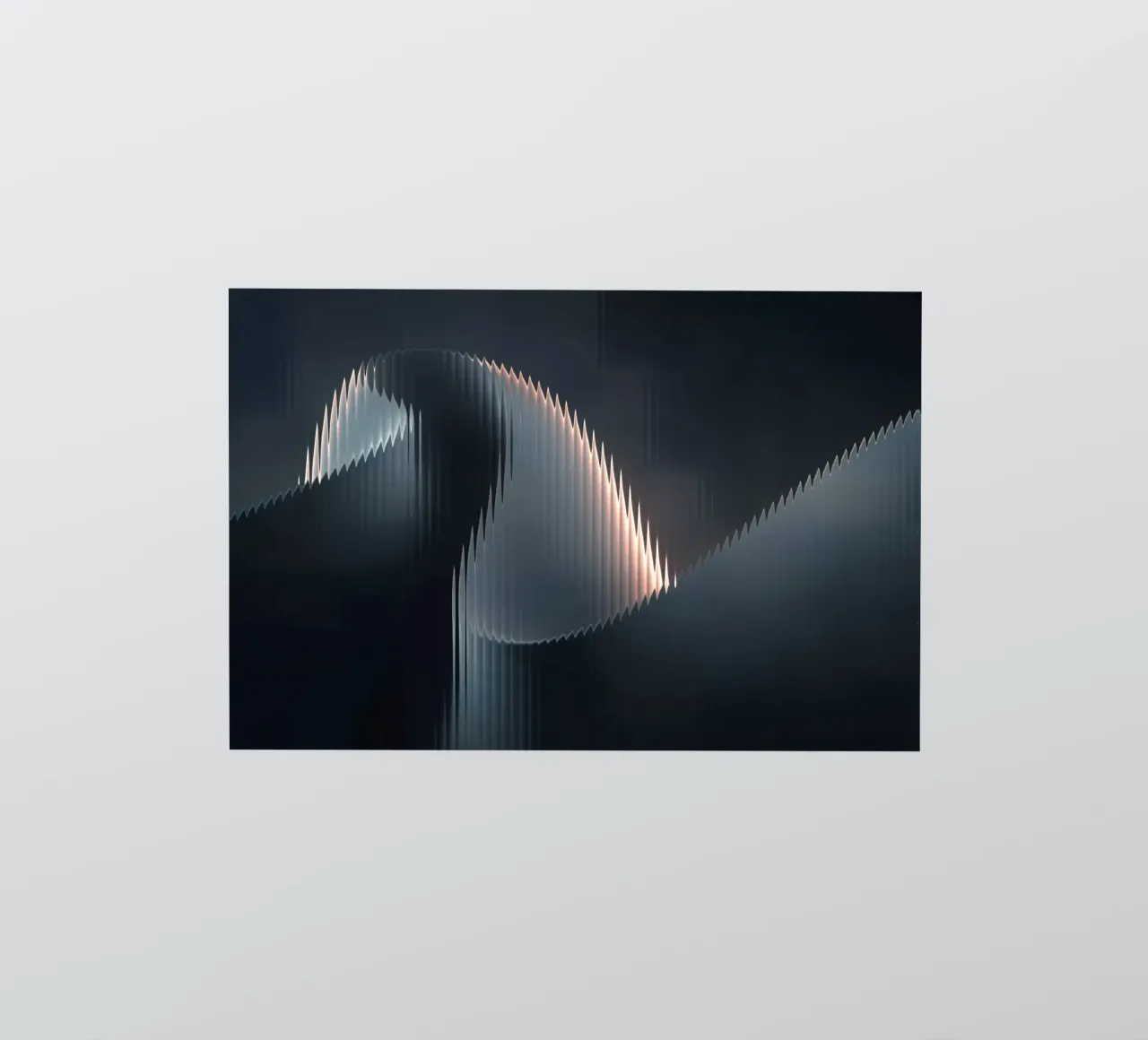 waveform reflection sticker by Earthly Visions
