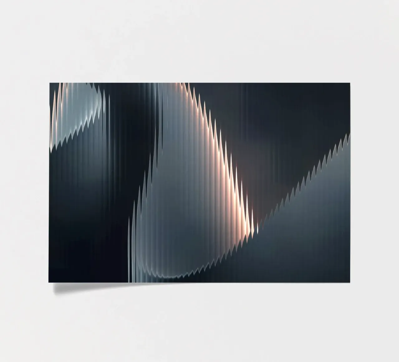 waveform reflection sticker sheet by Earthly Visions