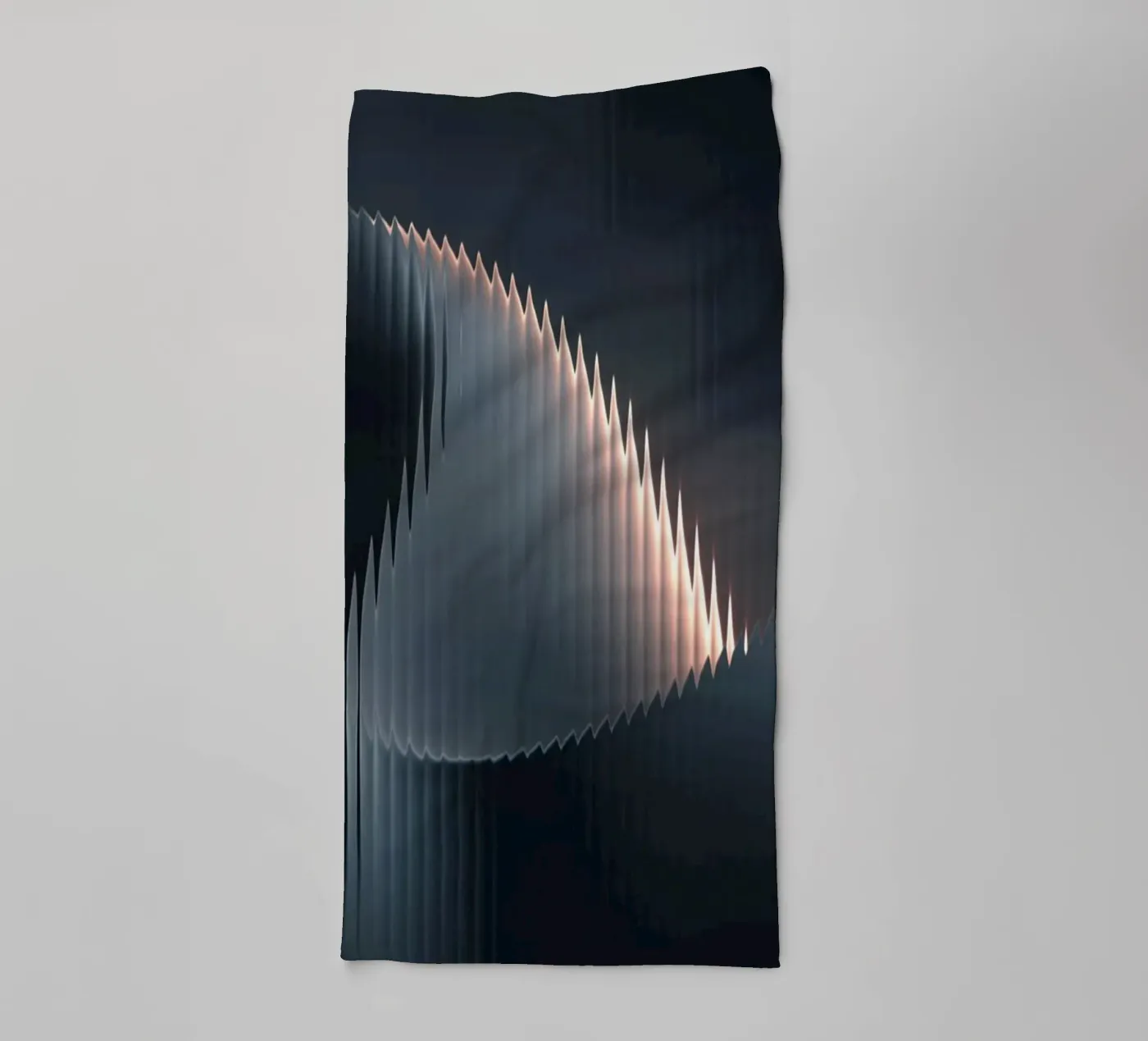 waveform reflection badhanddoek van Earthly Visions