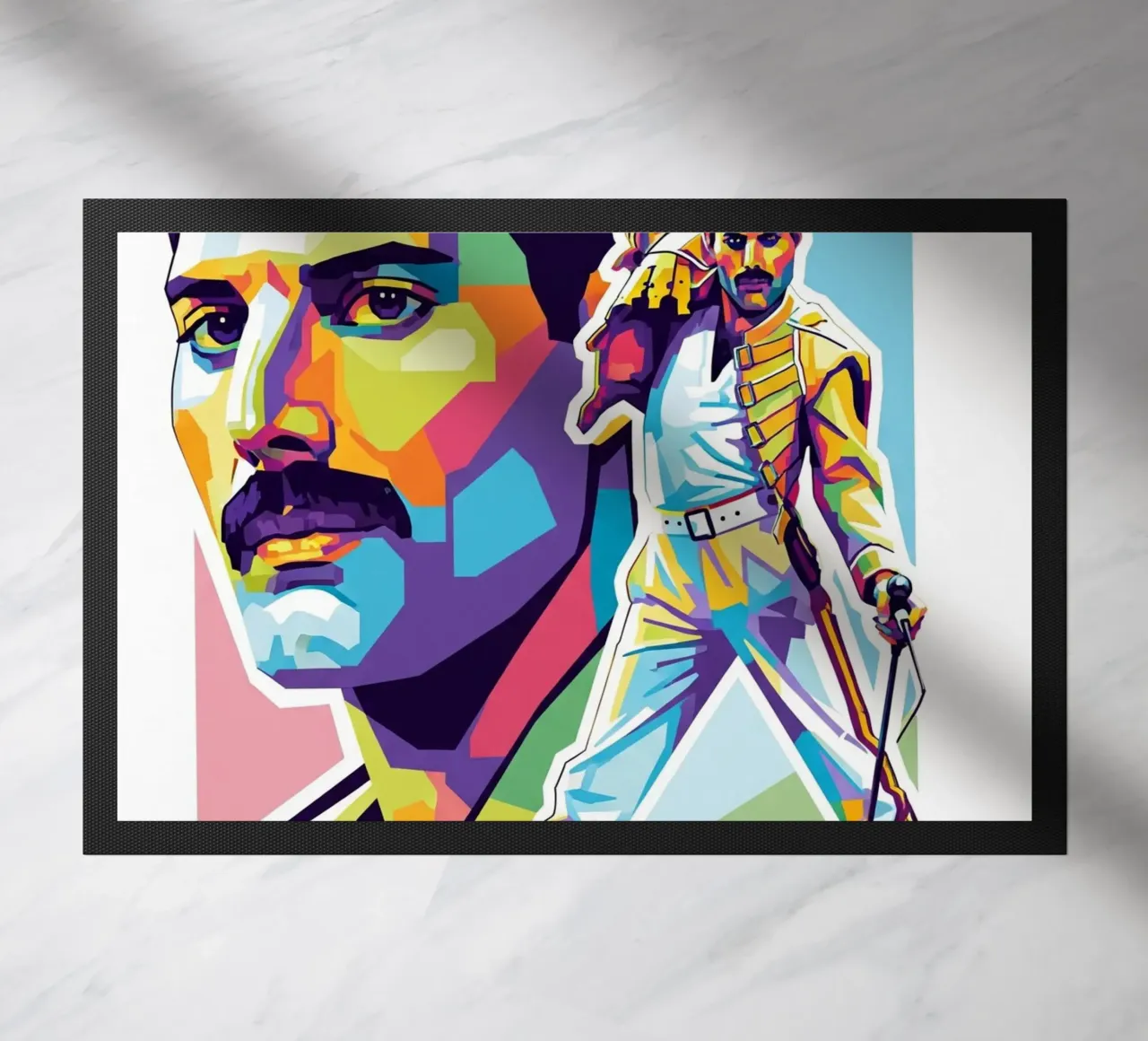 Freddie Mercury signature style zerbino da Hantamrata