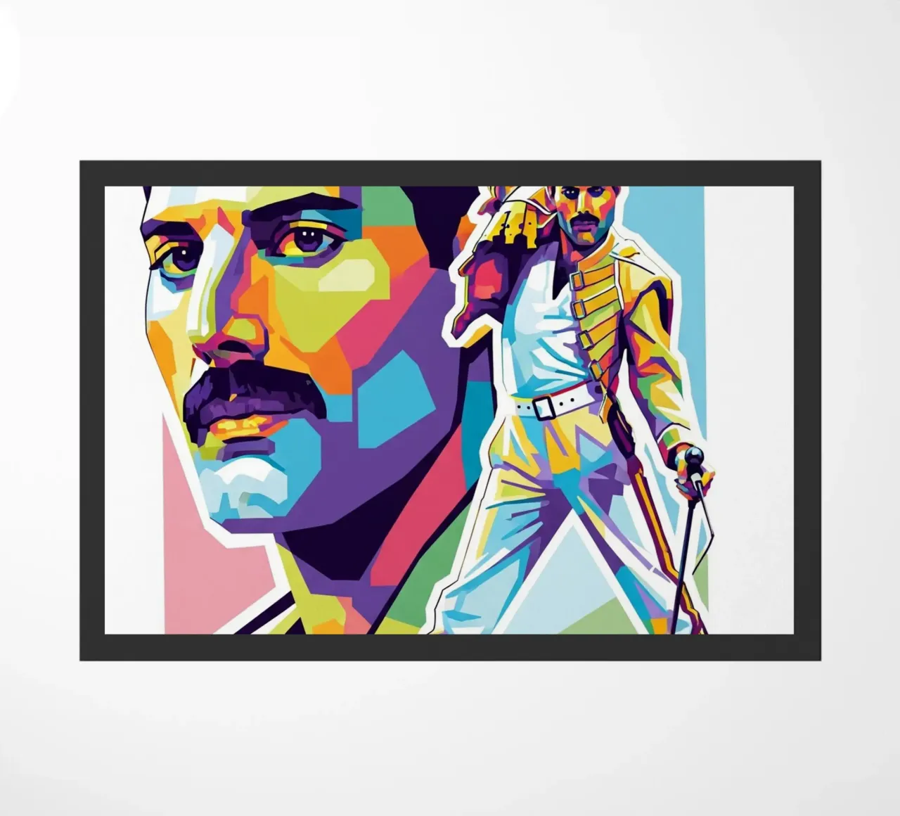 Freddie Mercury signature style zerbino da Hantamrata