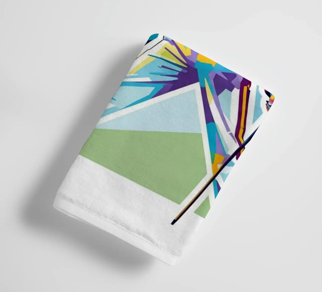 Freddie Mercury signature style towel by Hantamrata
